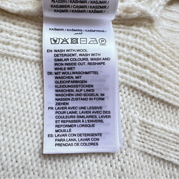 Gant wool cashmere oversized cable sweater - Picture 15 of 16